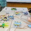 虫型ロボット教室キット製作